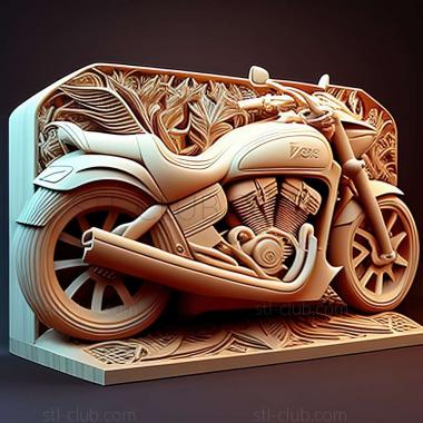 3D модель Honda VT1300CX (STL)